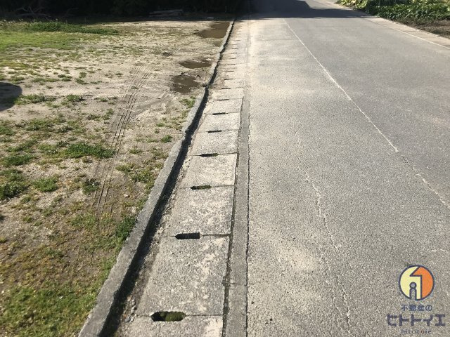 【売地】柳川市三橋町久末の前面道路含む現地写真|前面道路含む現地写真です