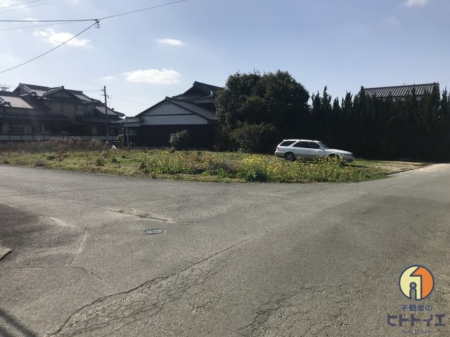 【売地】柳川市三橋町久末の前面道路含む現地写真|前面道路含む現地写真です