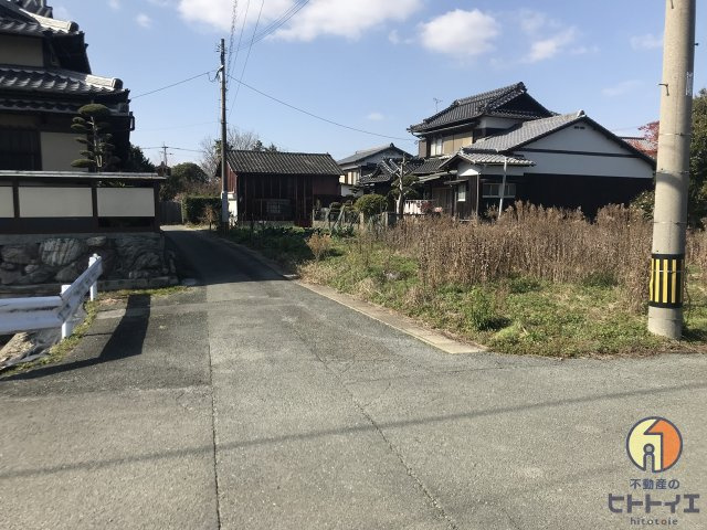 【売地】柳川市三橋町久末の前面道路含む現地写真|前面道路含む現地写真です。