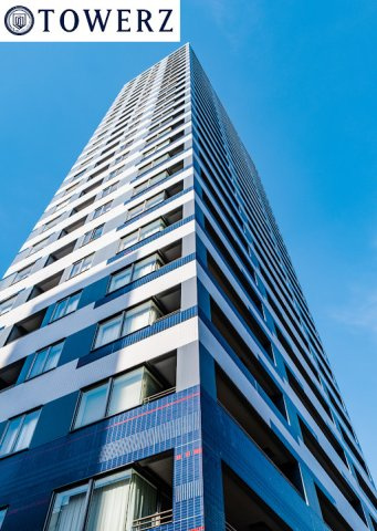 【外観】 | 【外観】地上26階建て、総戸数70戸！スマートなフォルムの高層タワーマンションです！