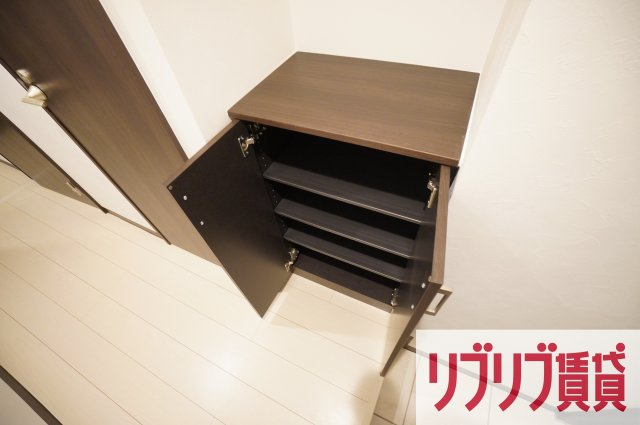 クラストガーデンⅢの玄関