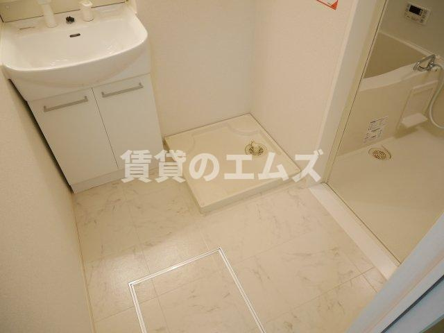 【洗面所】 | ロイヤルコート東那珂 | ロイヤルコート東那珂の脱衣所