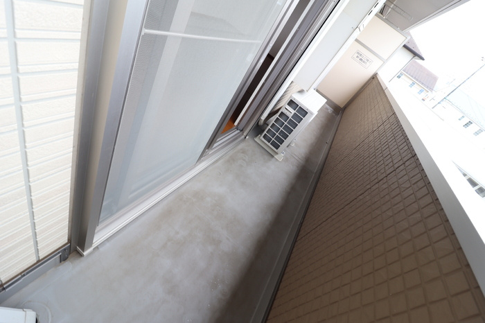 スカイパレットＡのバルコニー