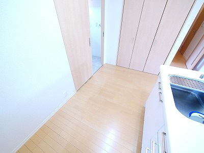 ラフィネ梅美台のキッチン|キッチンです