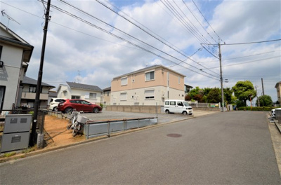 【外観】 | 牛久保1丁目売地 | 前面道路も6ｍです。