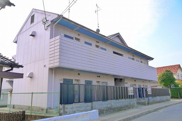 松谷ハイツの外観|きれいな外観です