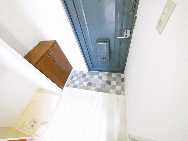 松谷ハイツの玄関|玄関です