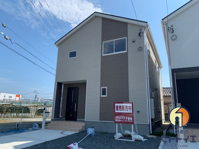 【売戸建-新築一戸建】筑後市大字羽犬塚186番地以下未定　1号棟 の外観|きれいな外観です