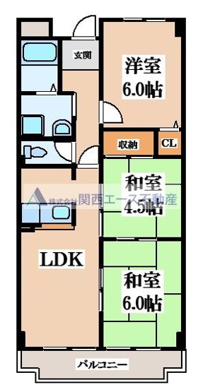 【間取り】 | コーポ小林