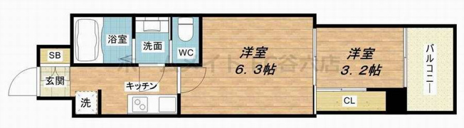 【間取り】 | セレニテ梅田ルフレ