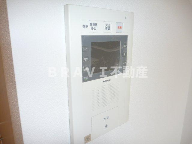 アーデン谷町　BRAVI不動産のセキュリティ|【アーデン谷町】モニター付きインターホン