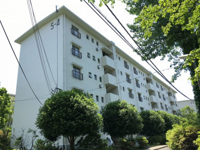 【外観】 | たまプラーザ団地5街区4号棟 | 東急田園都市線「たまプラーザ」駅平坦徒歩9分の好立地！