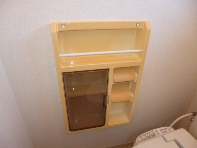 マイコート中庄のトイレ|トイレ棚