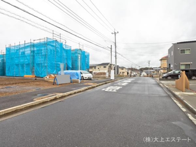 【前面道路含む現地写真】 | 取手市ゆめみ野18－2期　7号棟　限定特典☆対象物件 | 2019/03/22 確認