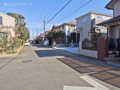 【前面道路含む現地写真】 | 守谷市御所ヶ丘18－1期　1号棟　限定特典☆対象物件