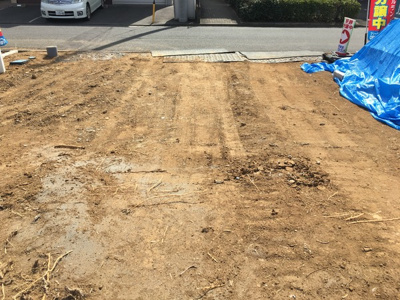 【駐車場】 | つくば市桜1期　2号棟　和モダン仕様 | ◆カースペースは２台分を確保♪セカンドカーやお友達を呼ぶときにも便利なので車好きのパパやママにも嬉しいですね♪