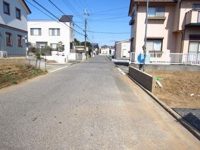 【前面道路含む現地写真】 | つくば市小野川2期１号棟