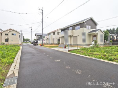 【前面道路含む現地写真】 | つくば市観音台2期　2号棟