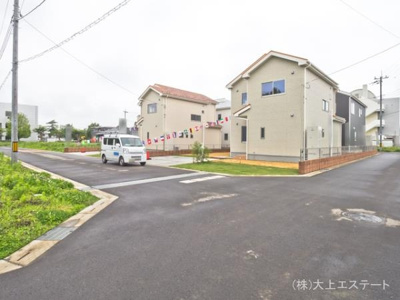 【前面道路含む現地写真】 | つくば市観音台2期　3号棟