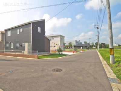 【前面道路含む現地写真】 | つくば市観音台2期　5号棟