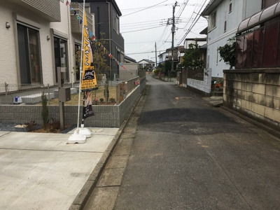 【前面道路含む現地写真】 | 取手市新取手2丁目　1号棟　限定特典☆