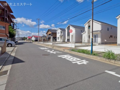 【前面道路含む現地写真】 | 取手市ゆめみ野18－2期　8号棟　限定特典☆対象物件