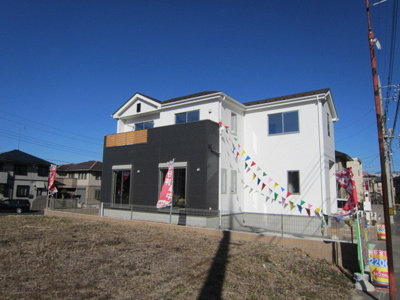 【外観：施工例】 | 龍ケ崎市中根台1期1号棟　ケイアイフィット建物地盤保障の家 | 外観♪