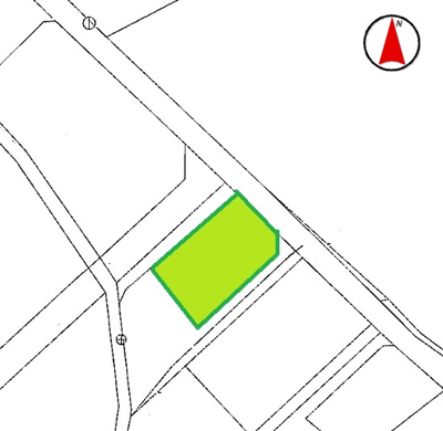 【区画図】 | 那須塩原市中内300万円　土地