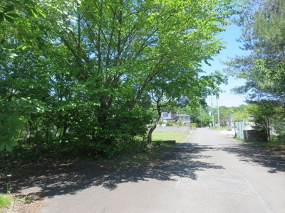 【前面道路含む現地写真】 | 那須塩原市東原150万円　土地