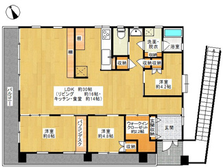 【間取り】 | 宇根氏貸間