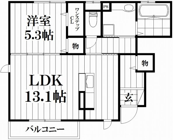 【間取り】 | ノールヴィラージュアン