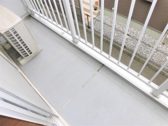 一光林町コーポ第一のバルコニー