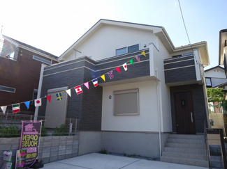 【外観】 | 土地面積は156㎡でゆとりのある建物となっております。