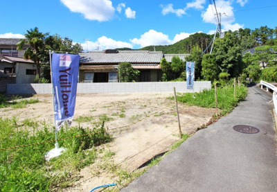 【前面道路含む現地写真】 | 京都市山科区御陵原西町　建築条件付き　土地 | 『御陵駅』から『三条京阪駅』まで6分『びわ湖浜大津駅』まで16分『山科駅』でJR東海道本線に乗換え特急なら『新大阪駅』まで約37分のアクセス
