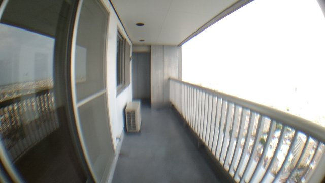 墨田区堤通１丁目の賃貸マンションのバルコニー