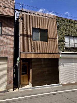 【外観】 | （仮）阪南町３丁目ガレージ付店舗事務所 | （仮）阪南町３丁目ガレージ付店舗事務所　木造　２階建て+屋上