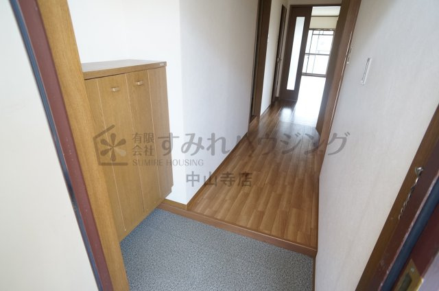 アメニティマンションⅡの玄関