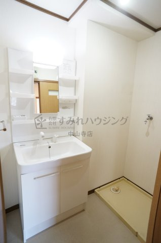 アメニティマンションⅡの洗面所