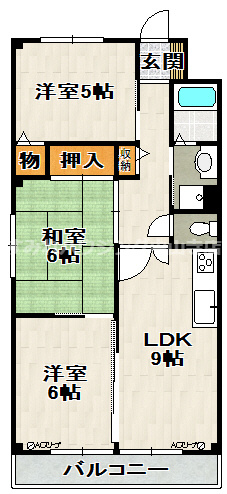 アメニティマンションⅡの間取り