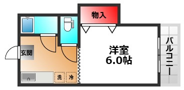 ハイツシャルマンの間取り