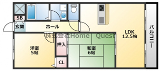 【間取り】 | サニーコート浅井