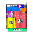 【間取り】 | ステラＯｎｅ諸岡の間取り