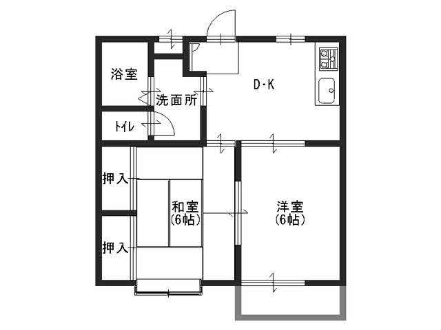 尼崎市上坂部３丁目のアパート