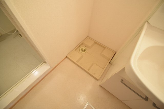 スプレールコートの洗面所|室内洗濯機置き場