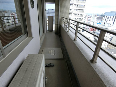 【バルコニー】 | VILLE NEUVE南森町（ヴィルヌーヴ）