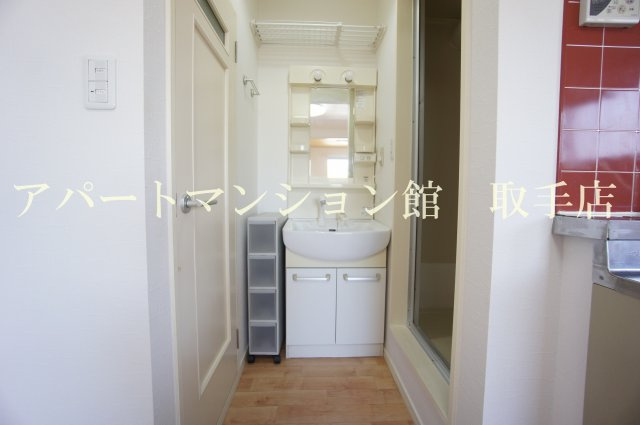 ハイツウィステリアＢの独立洗面台