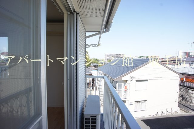 ハイツウィステリアＢのバルコニー