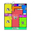 【間取り】 | レグルス空港南の間取り