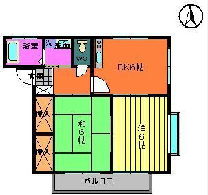 【間取り】 | 会津若松市一棟アパート