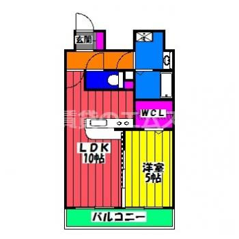 【間取り】 | Ｆ・ＳＴＡＧＥ博多駅南 | Ｆ・ＳＴＡＧＥ博多駅南の間取り